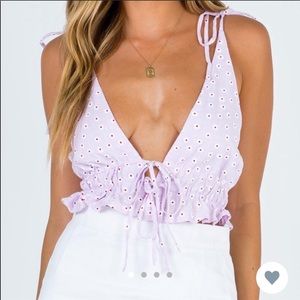 Princess poly tank top